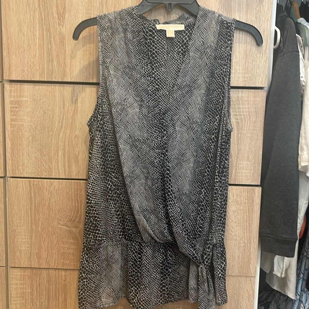 Michael Kors sleeveless blouse